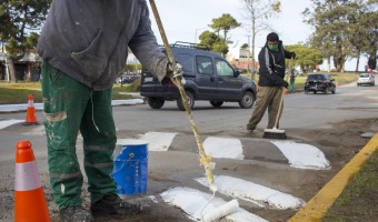 AVANZA LA SEALIZACIN VIAL DE LA MANO DE TRNSITO